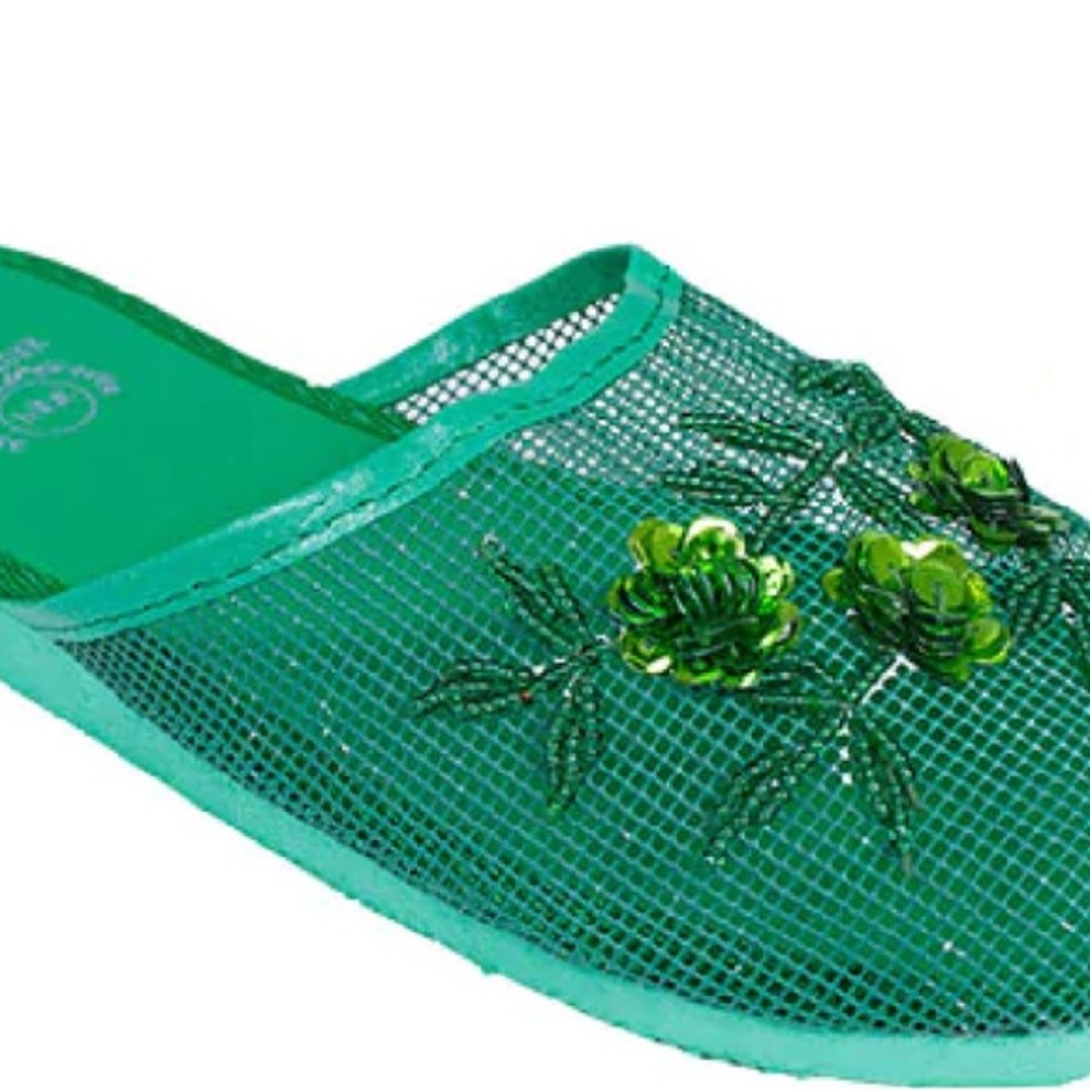 Chinese Mesh Slippers for Women, Platform Mesh Sandals, Lightweight